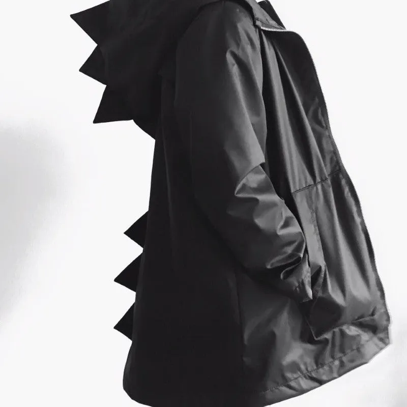 Kukukid DINO RAINCOAT Black