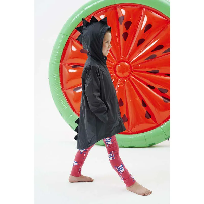 Kukukid DINO RAINCOAT Black
