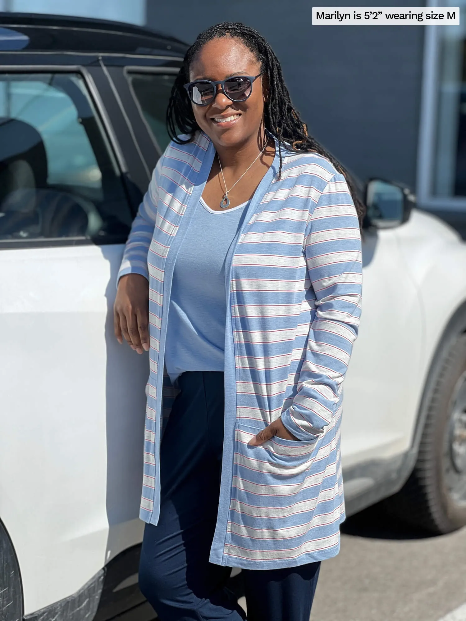 Melanie classic cardigan with pockets - FINAL SALE