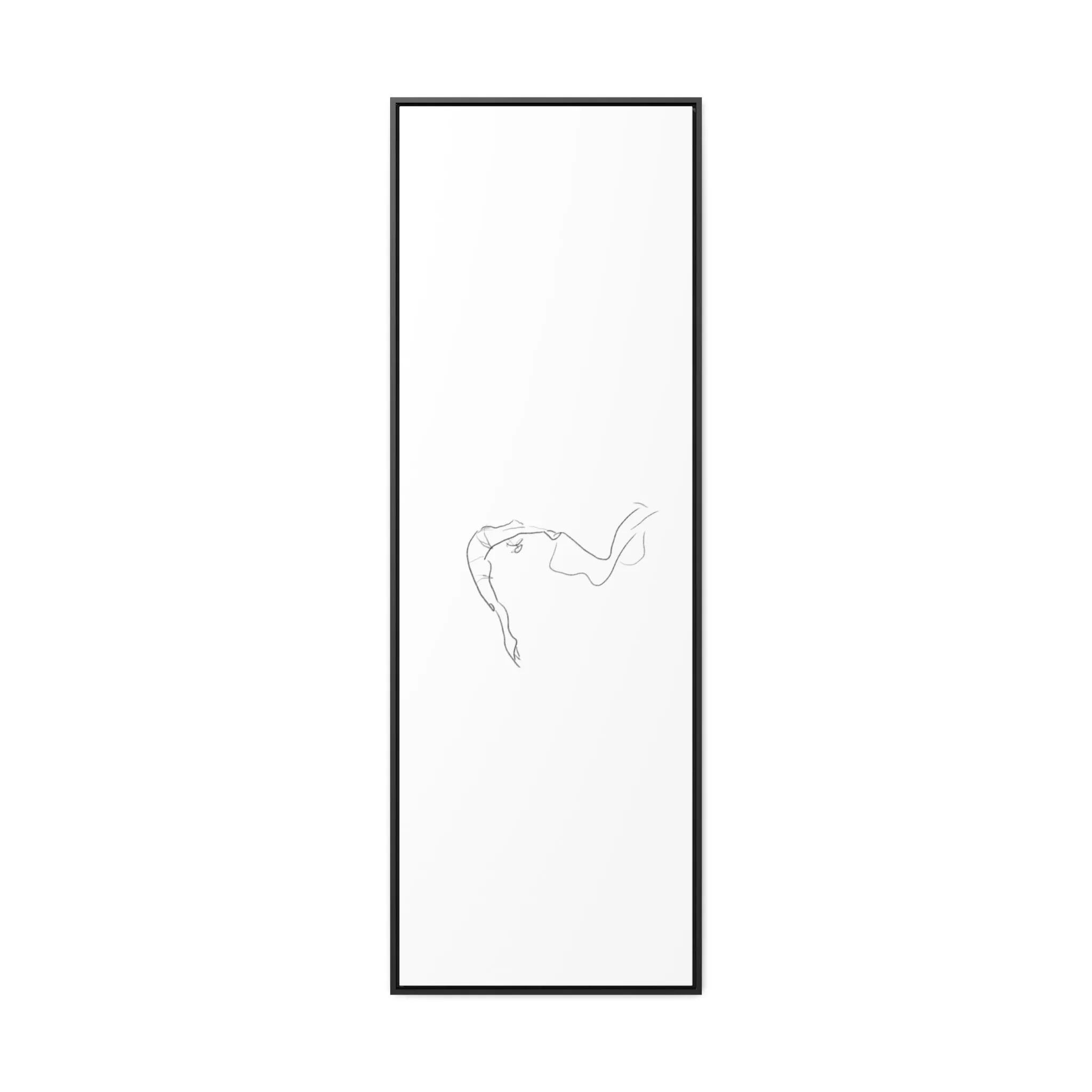 Minimalist Line Art Canvas Wrap - Elegant Home Décor