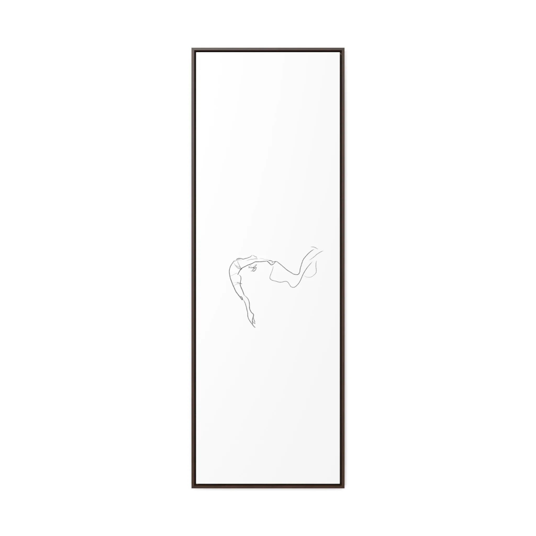 Minimalist Line Art Canvas Wrap - Elegant Home Décor