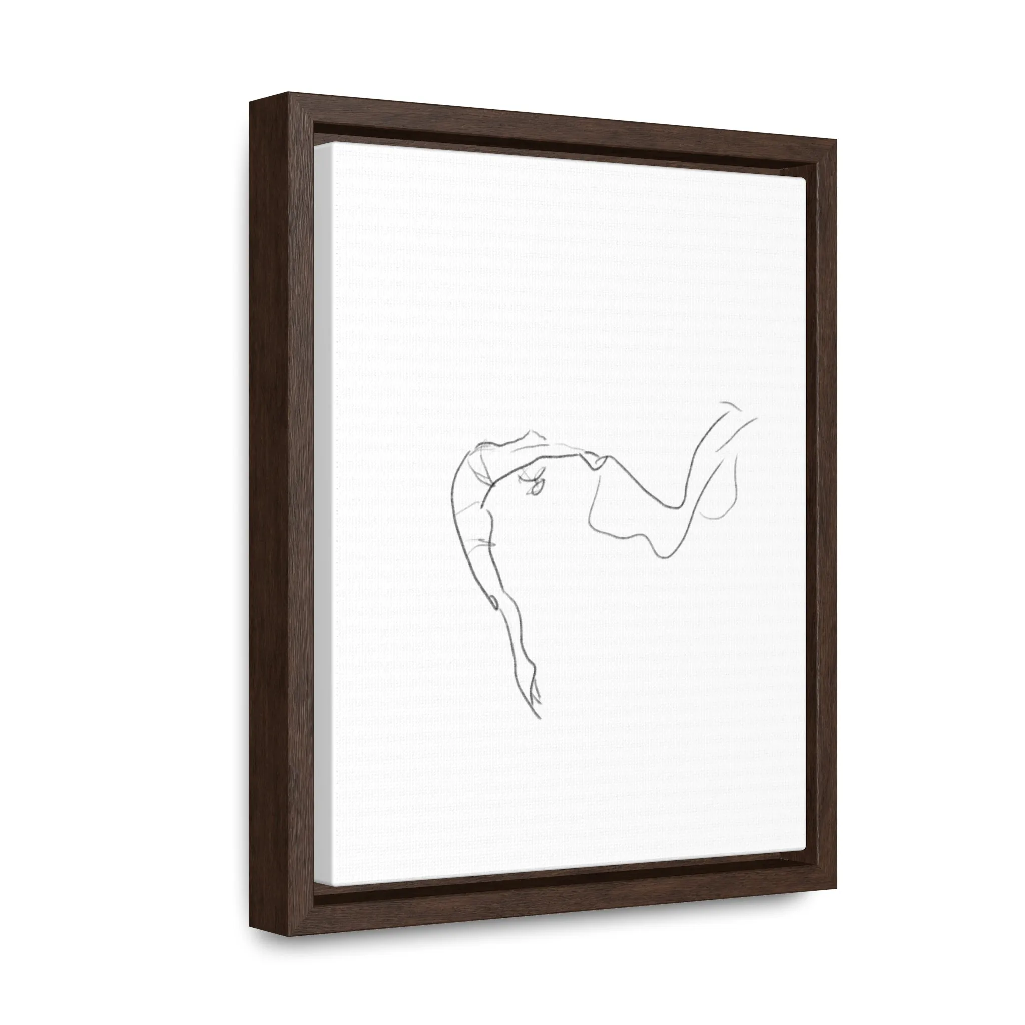 Minimalist Line Art Canvas Wrap - Elegant Home Décor