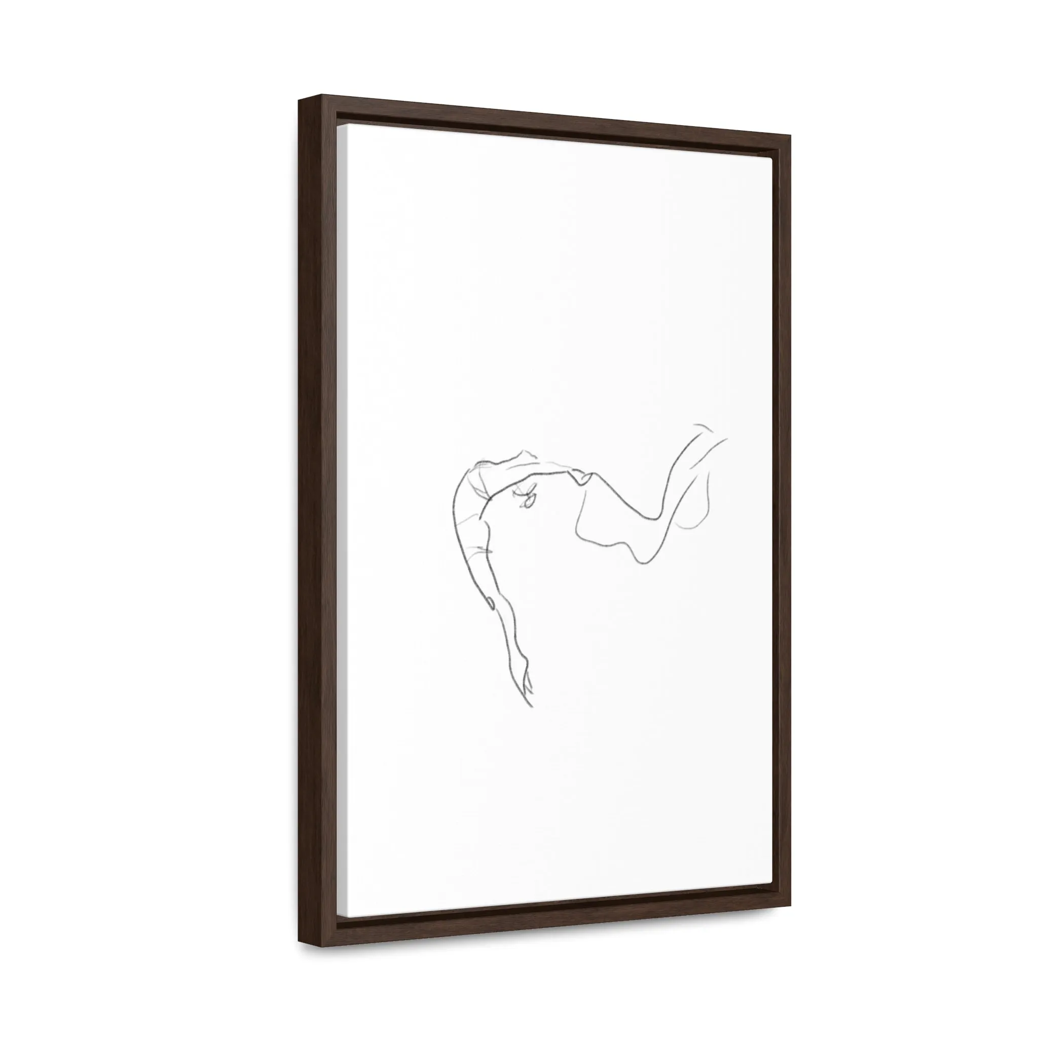 Minimalist Line Art Canvas Wrap - Elegant Home Décor