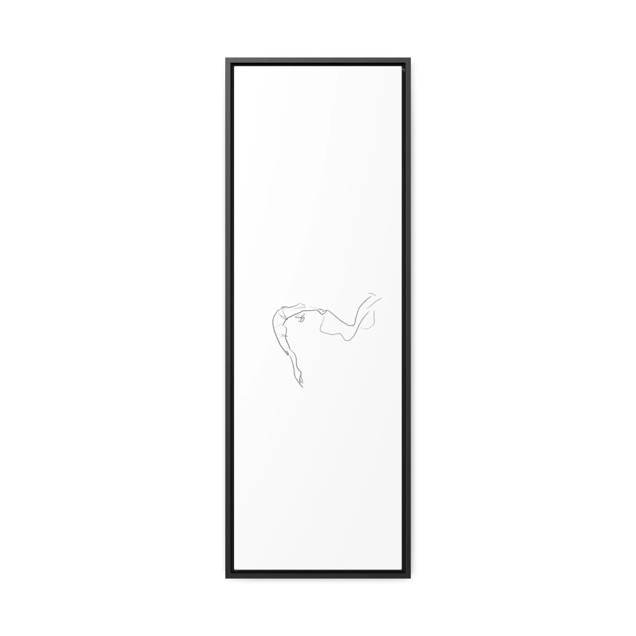 Minimalist Line Art Canvas Wrap - Elegant Home Décor