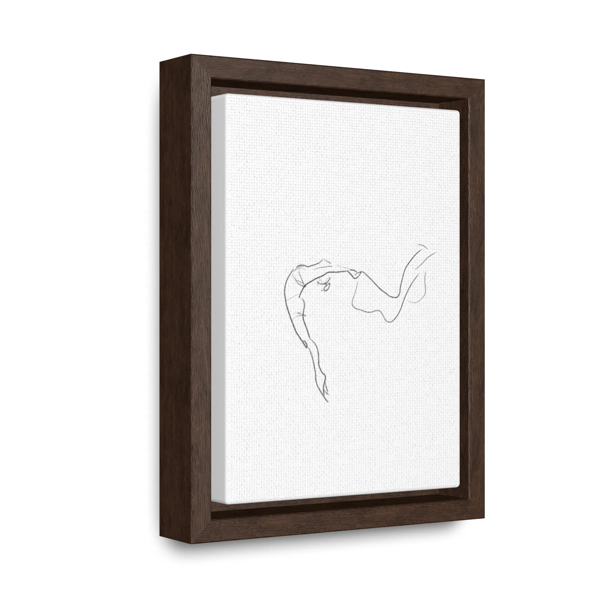 Minimalist Line Art Canvas Wrap - Elegant Home Décor