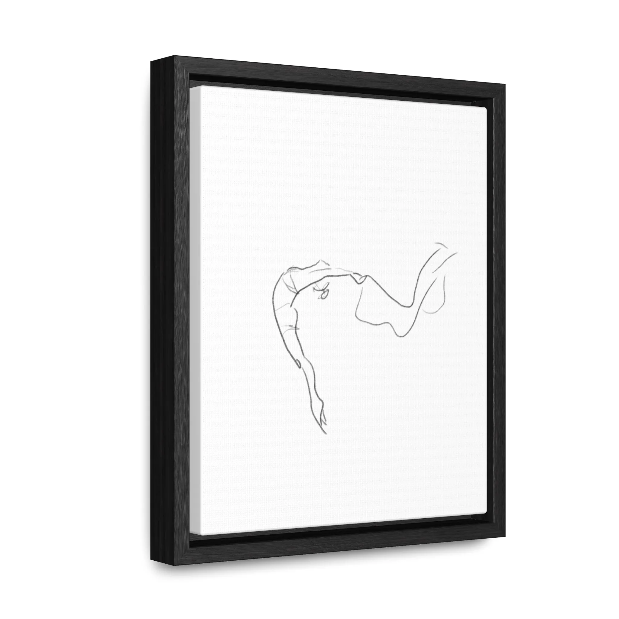 Minimalist Line Art Canvas Wrap - Elegant Home Décor