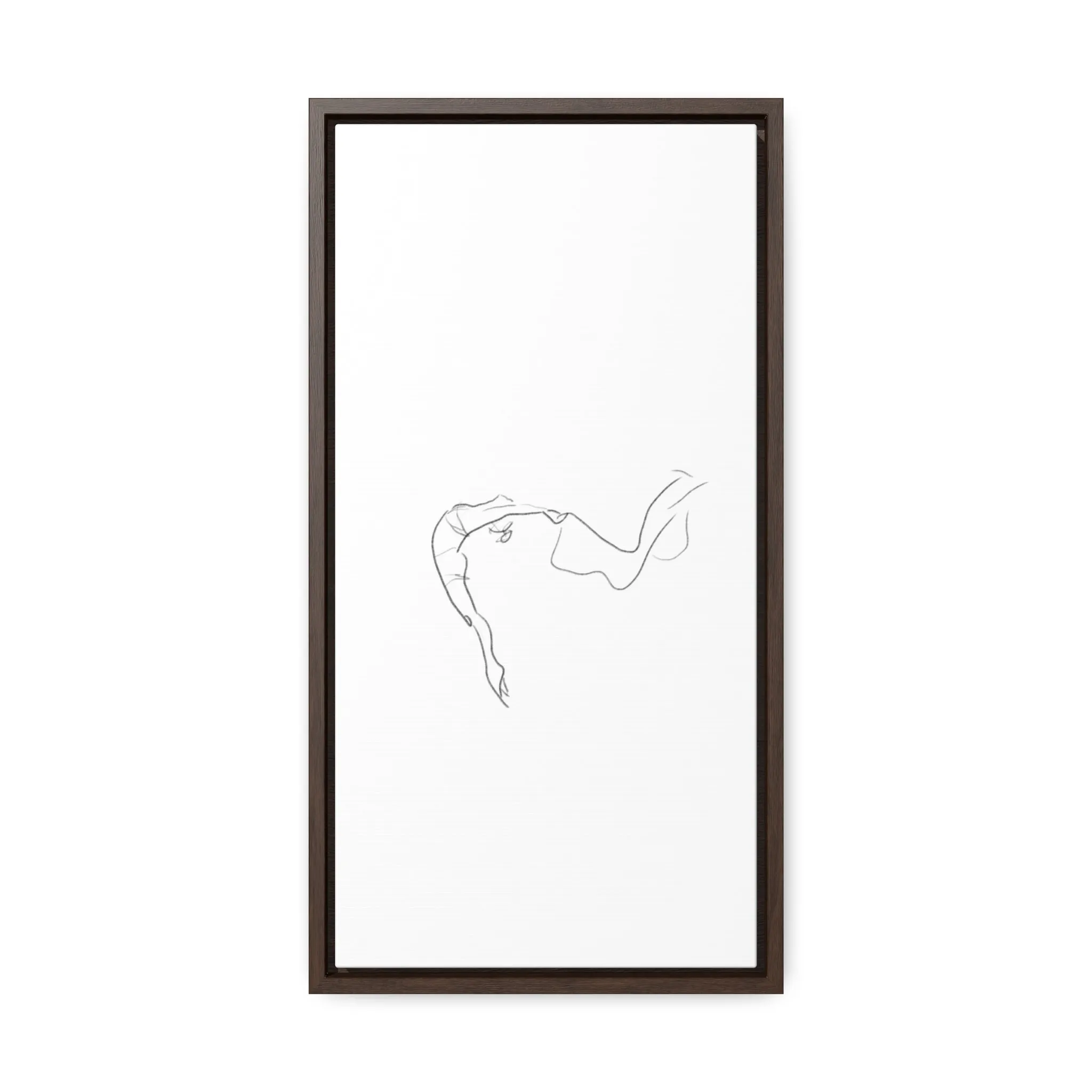 Minimalist Line Art Canvas Wrap - Elegant Home Décor