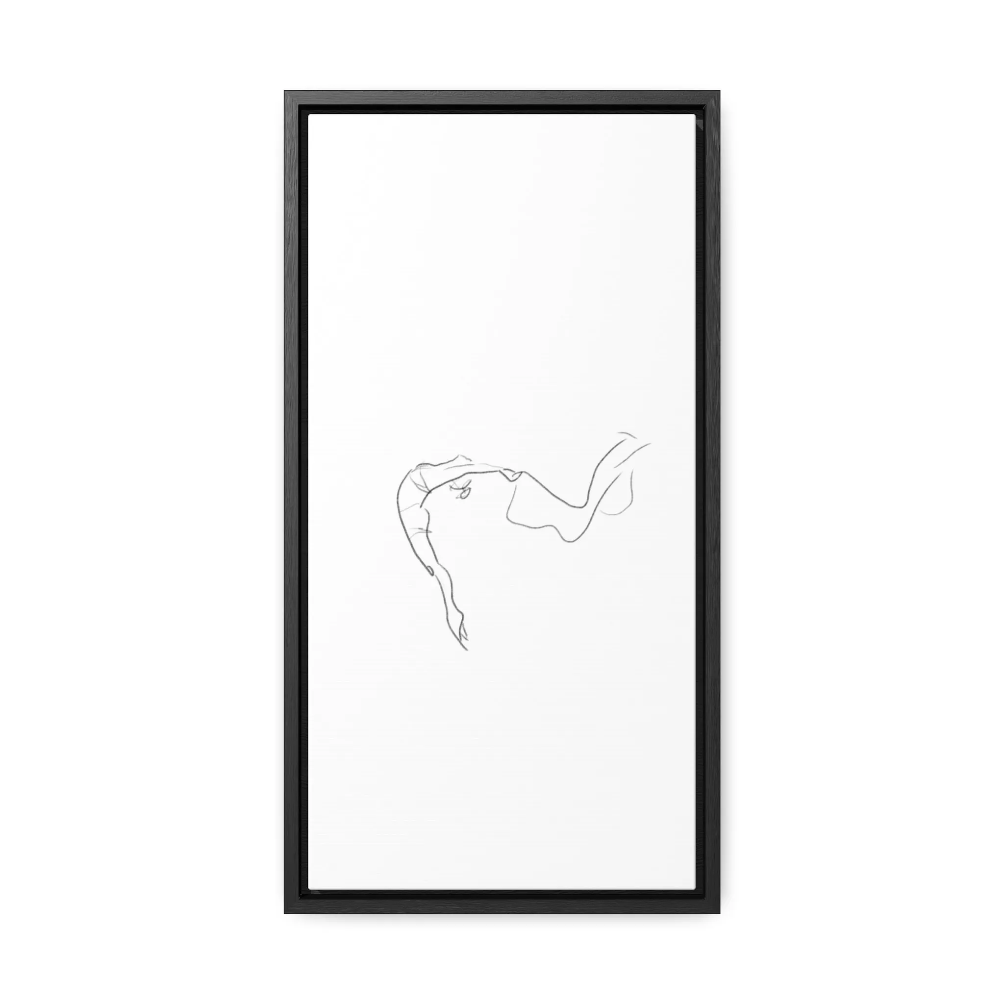 Minimalist Line Art Canvas Wrap - Elegant Home Décor