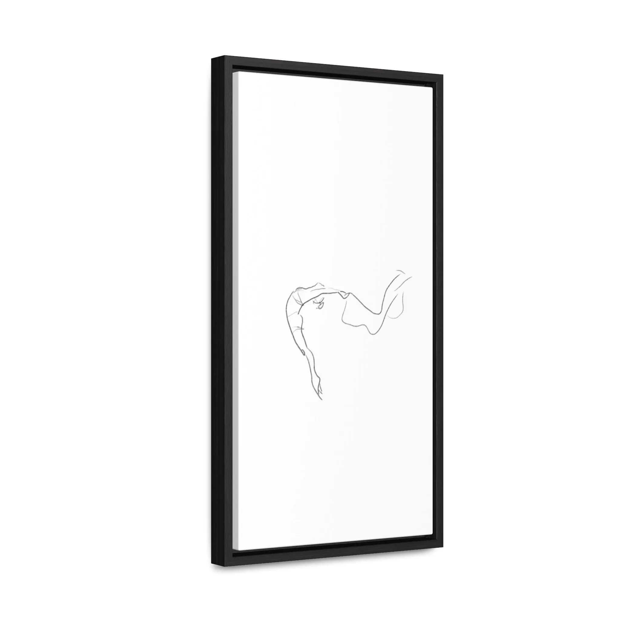 Minimalist Line Art Canvas Wrap - Elegant Home Décor