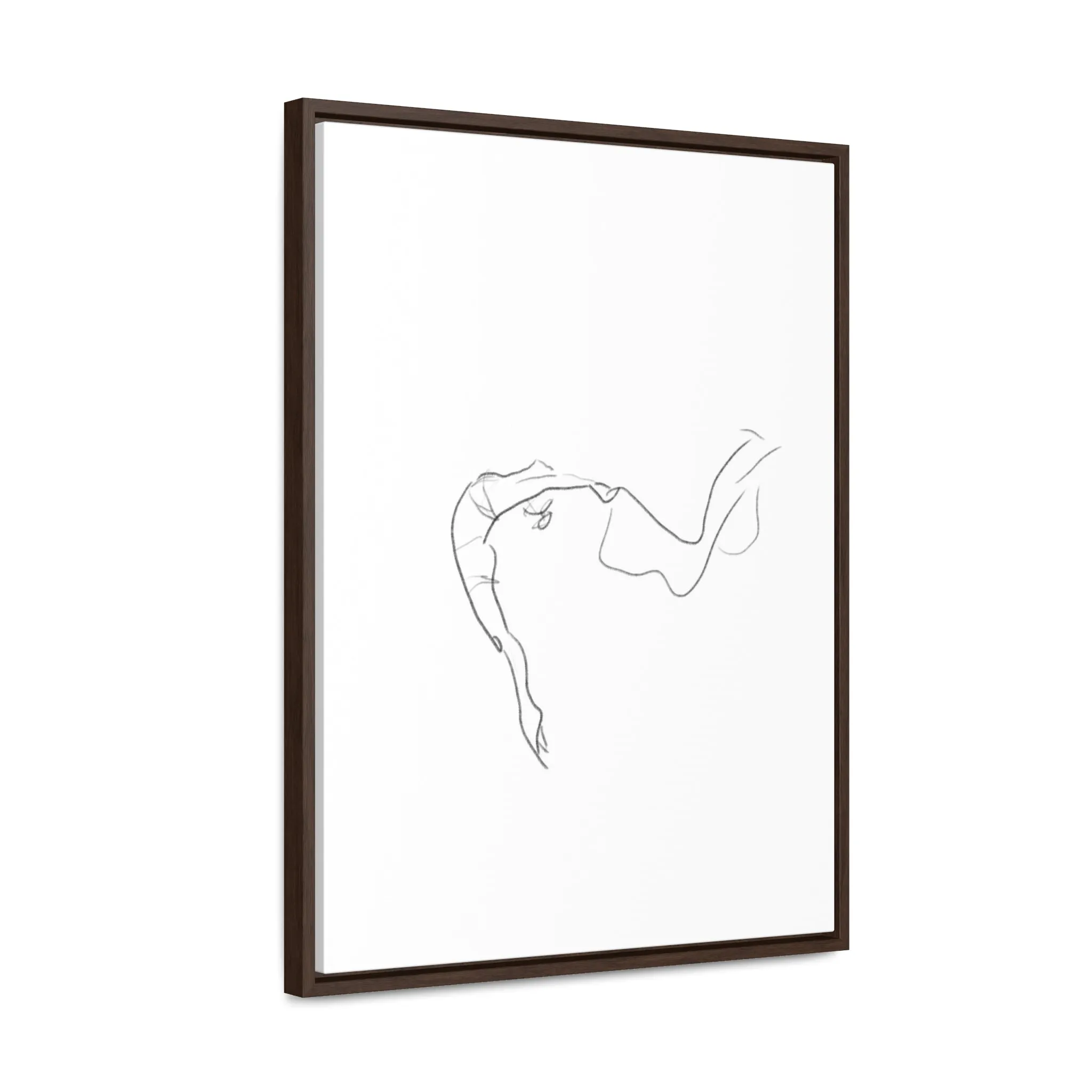 Minimalist Line Art Canvas Wrap - Elegant Home Décor
