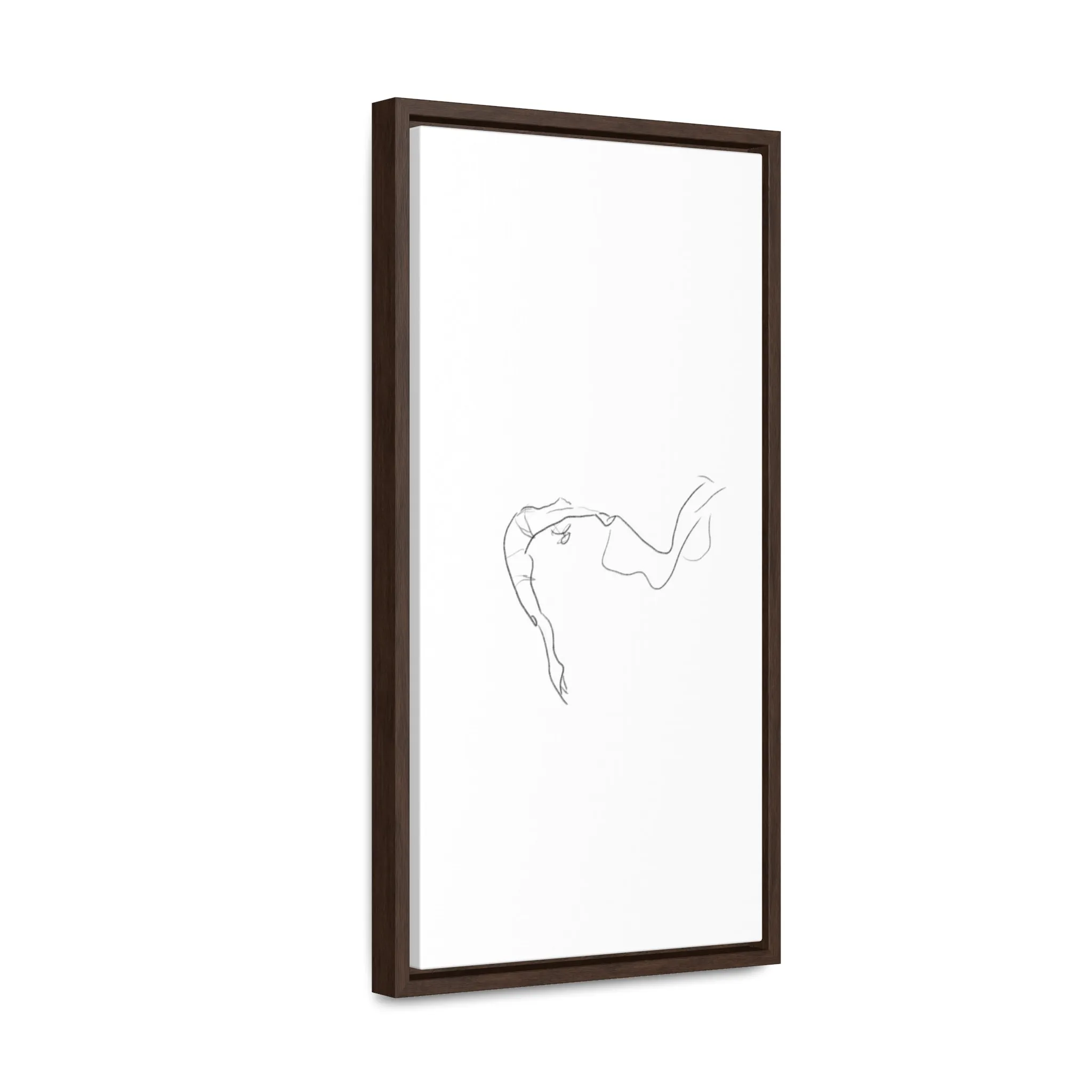 Minimalist Line Art Canvas Wrap - Elegant Home Décor