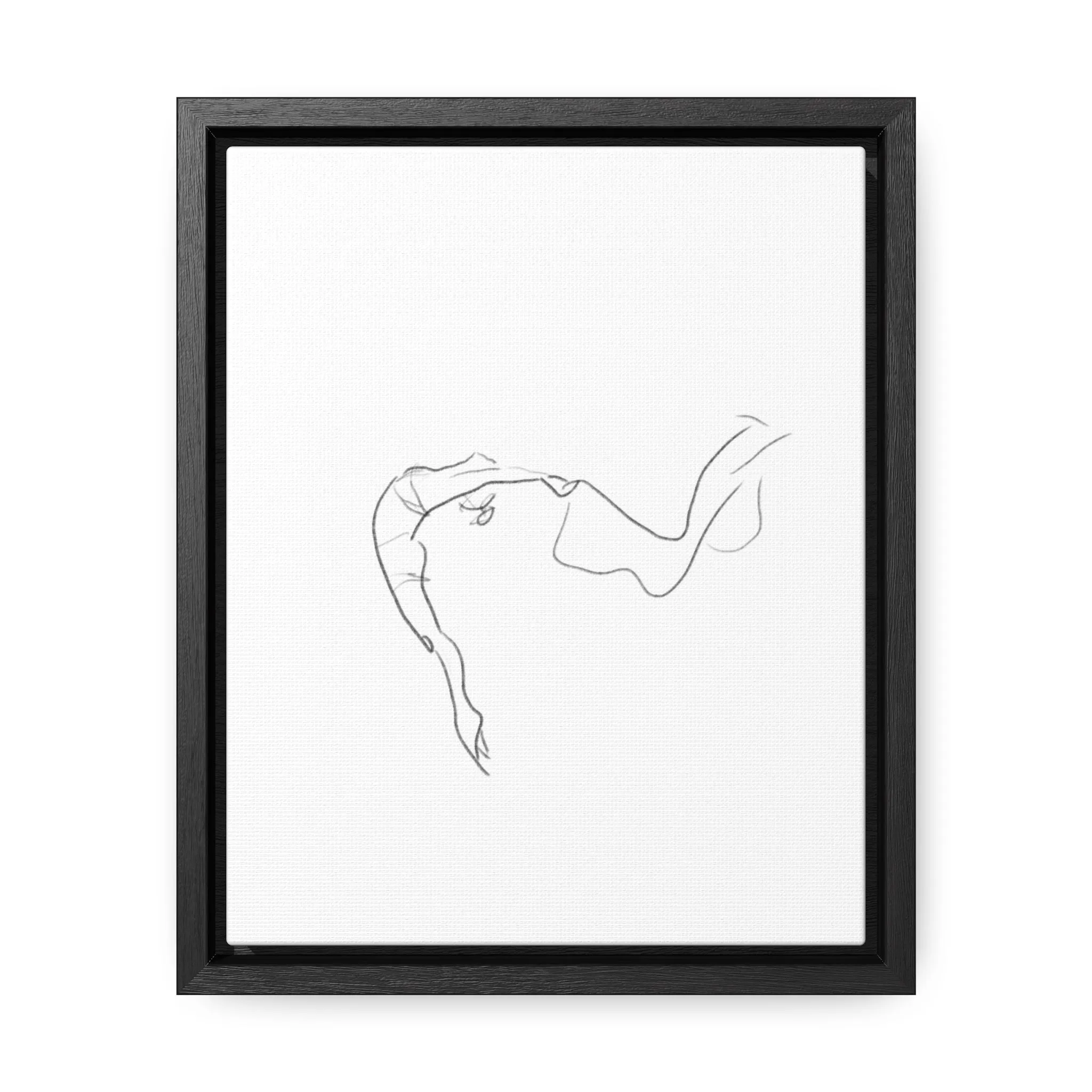 Minimalist Line Art Canvas Wrap - Elegant Home Décor
