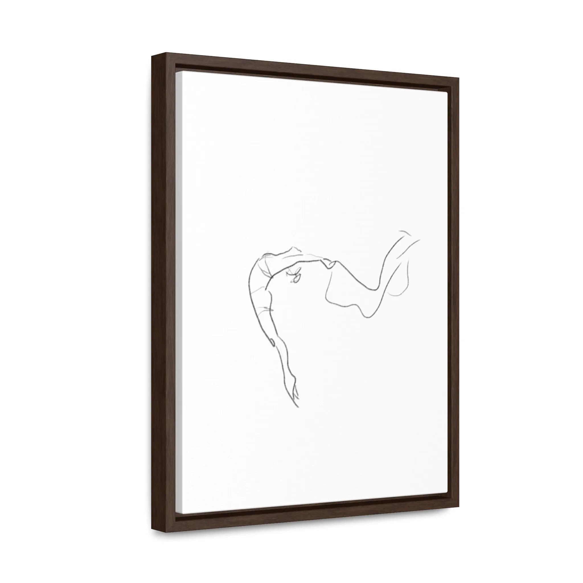 Minimalist Line Art Canvas Wrap - Elegant Home Décor