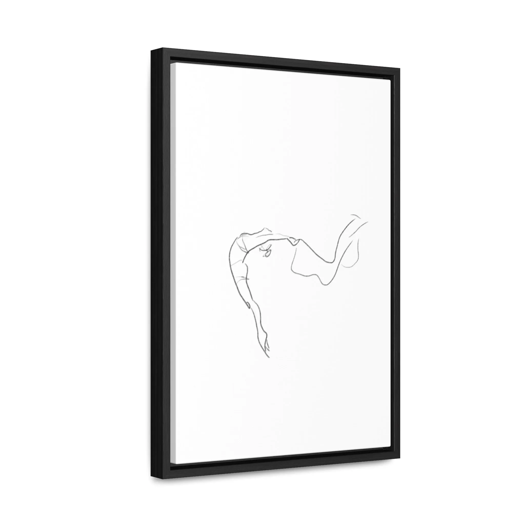 Minimalist Line Art Canvas Wrap - Elegant Home Décor