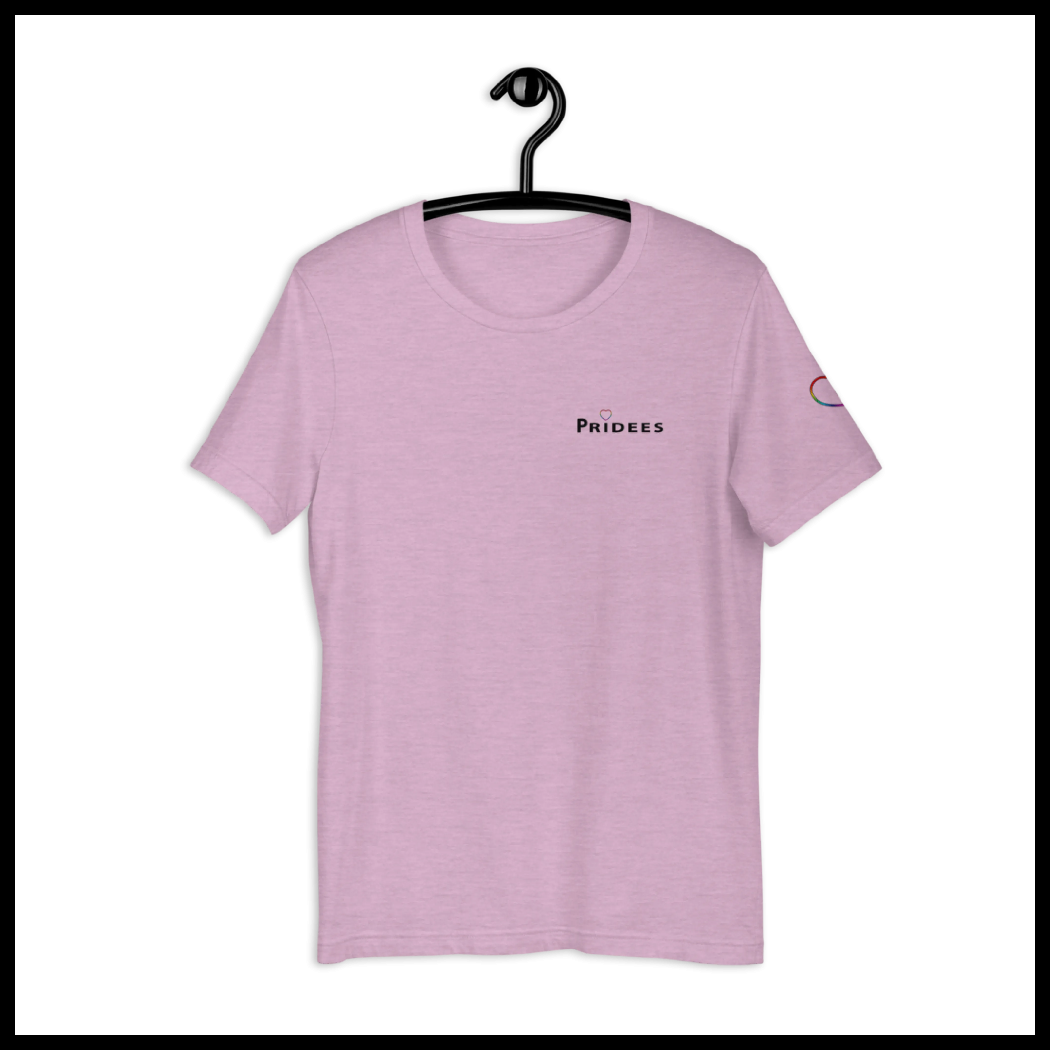 Pridees Black Logo T-Shirt