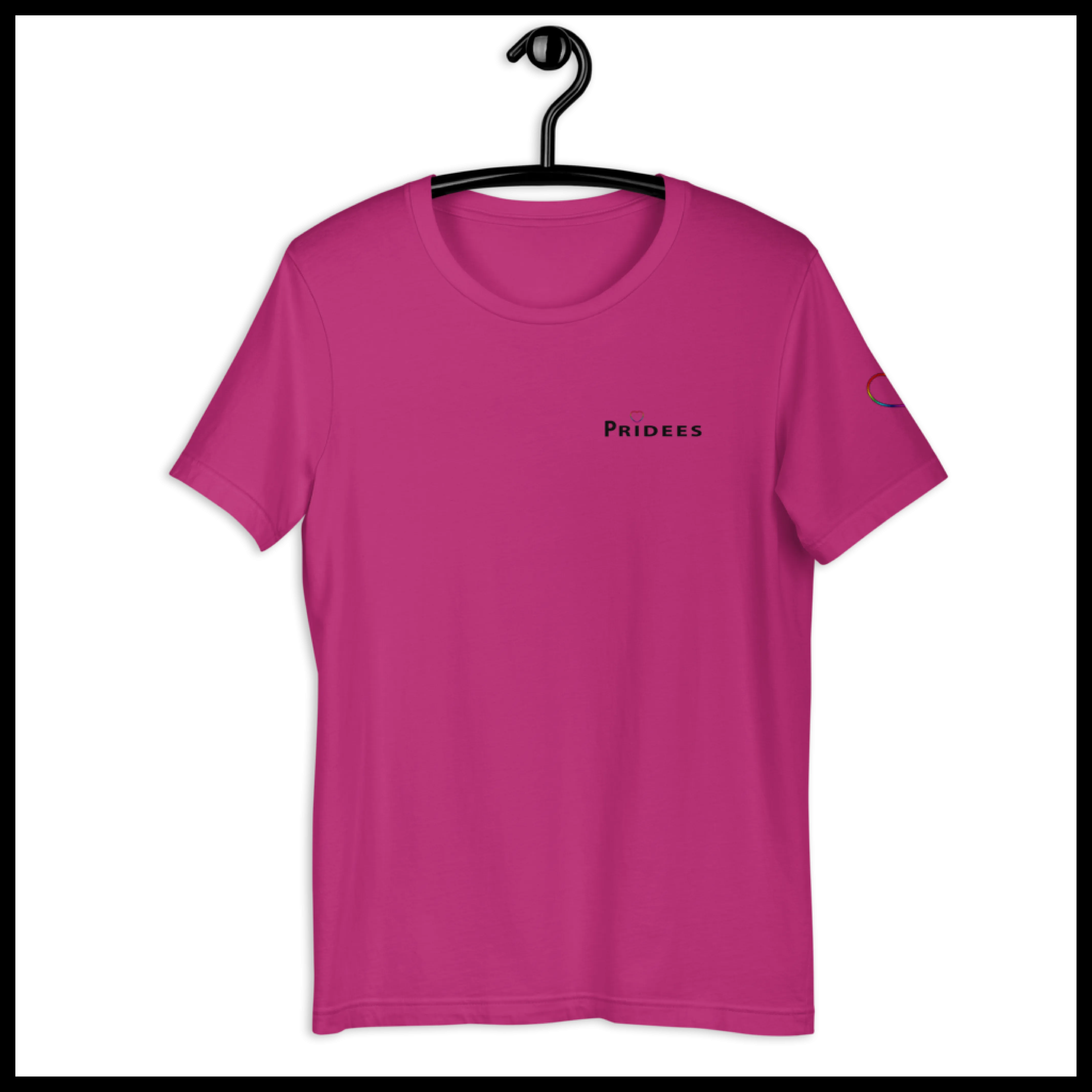 Pridees Black Logo T-Shirt