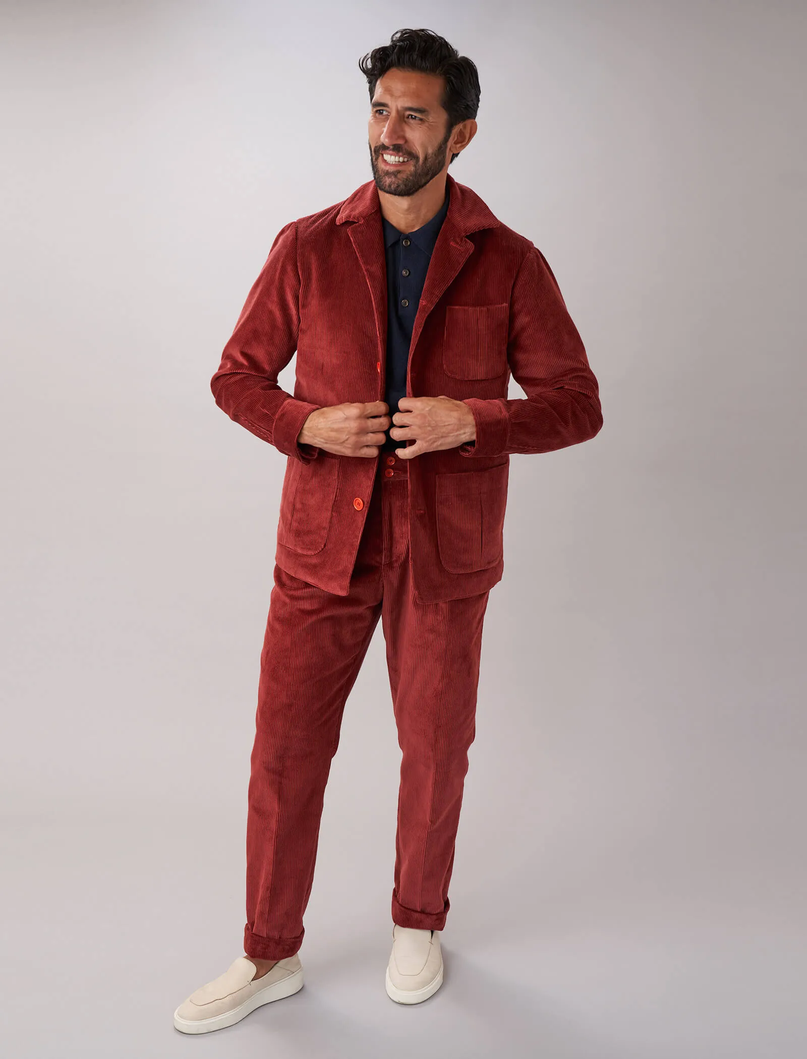 Rouge 8 Wale Corduroy Shacket