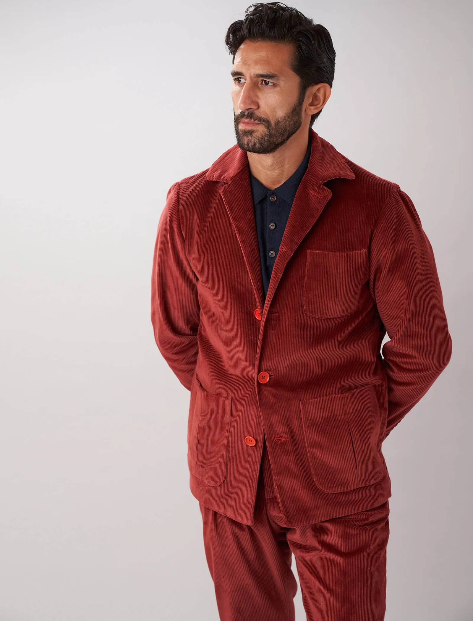 Rouge 8 Wale Corduroy Shacket