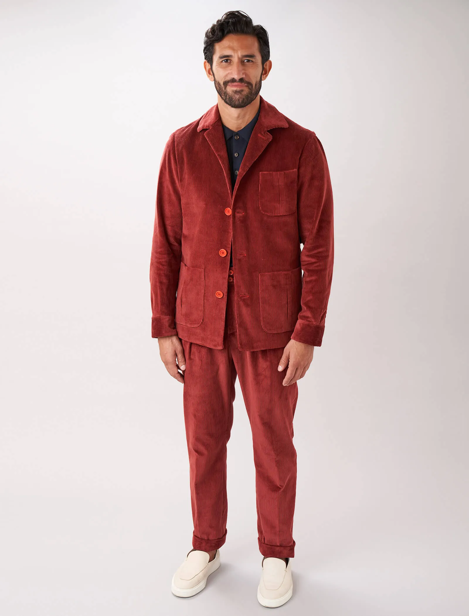 Rouge 8 Wale Corduroy Shacket