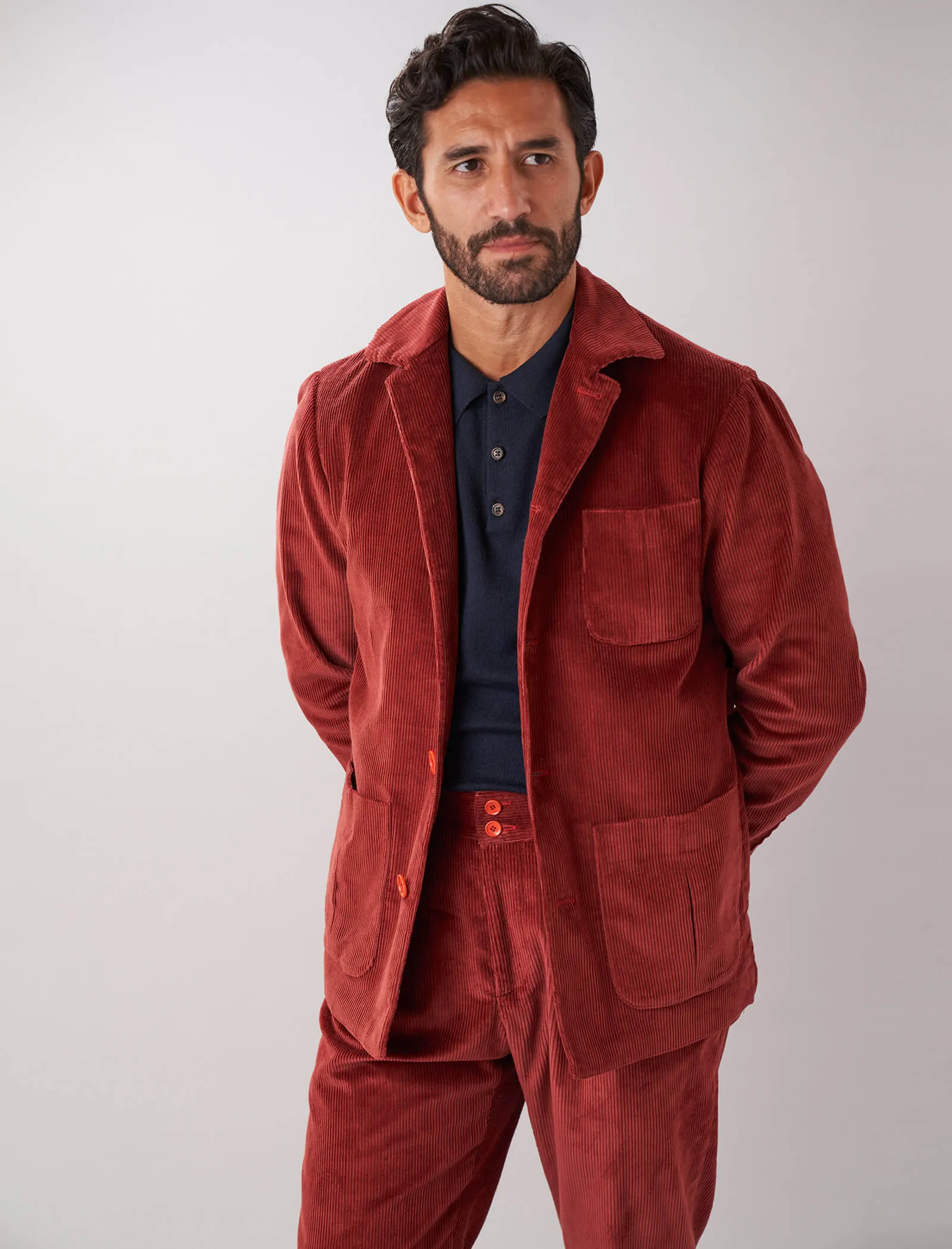 Rouge 8 Wale Corduroy Shacket