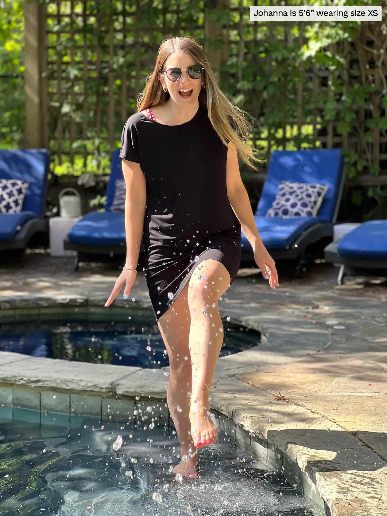 Sia dolman-sleeve cocoon tunic - FINAL SALE