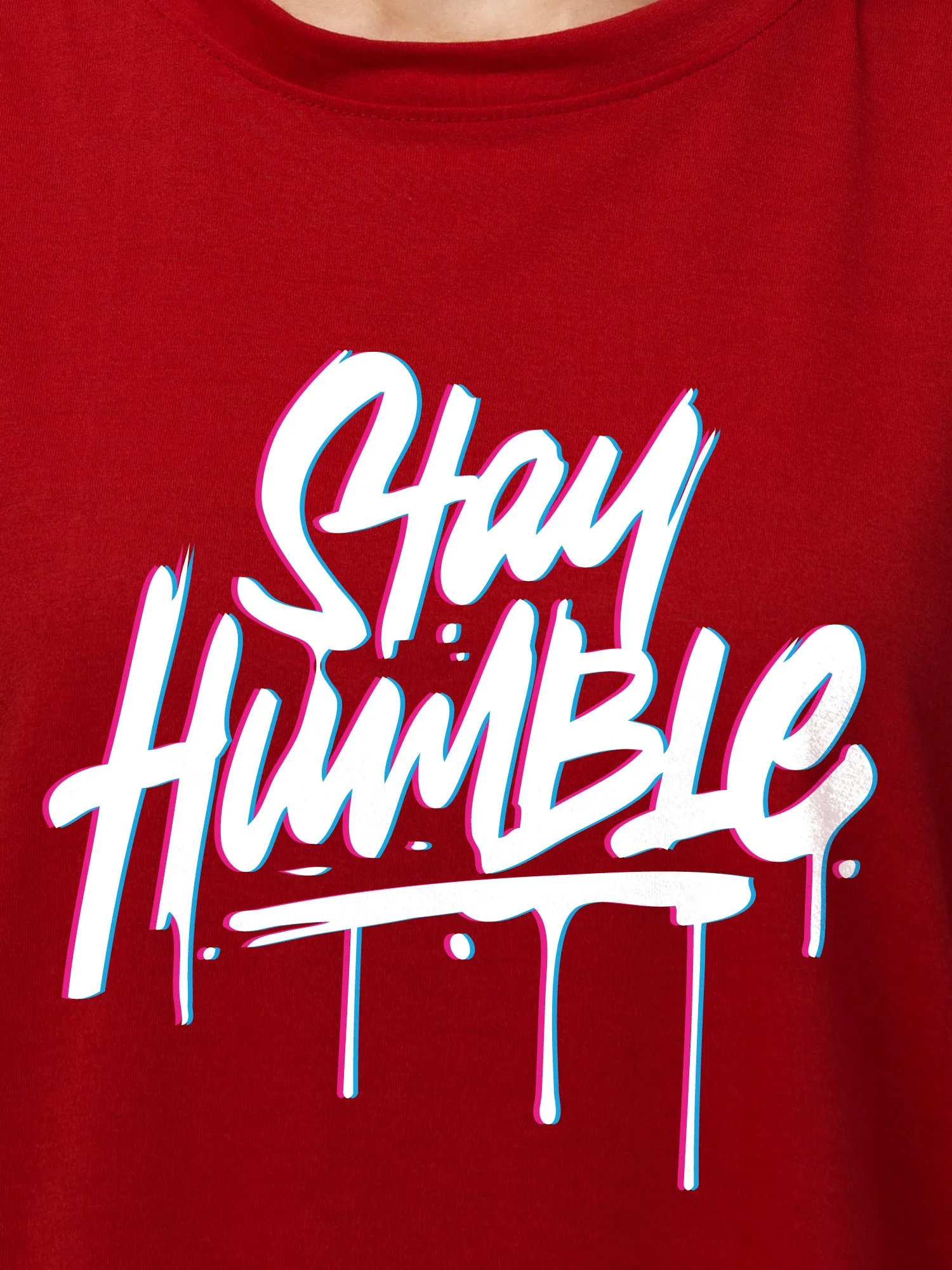 Stay Humble Cotton Mens T Shirt and Shorts Combo Set