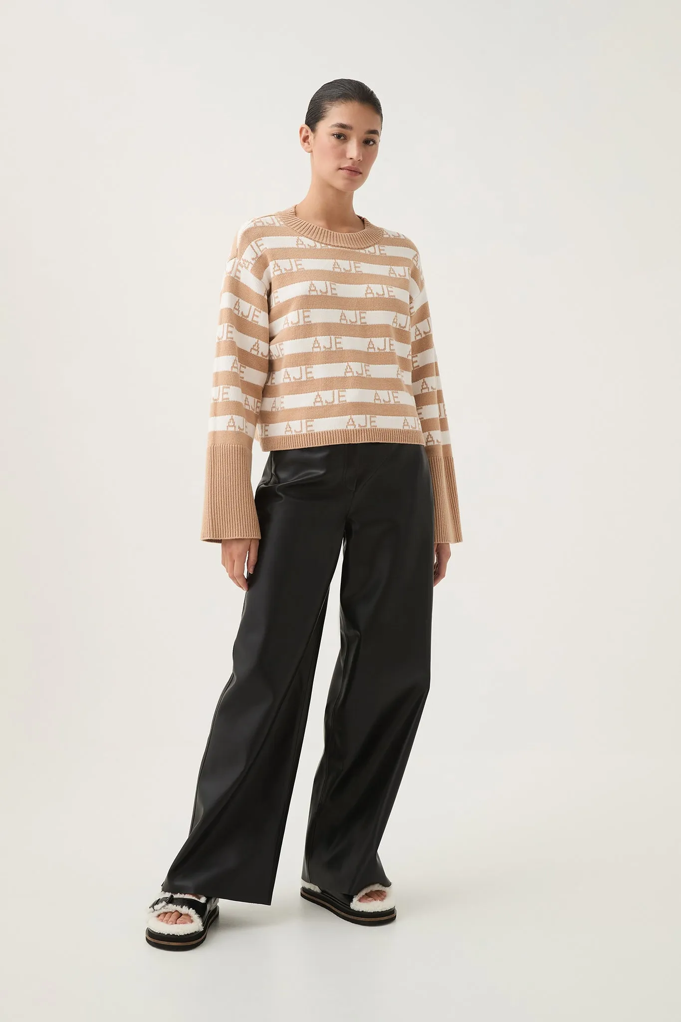Story Oversized Striped Knit