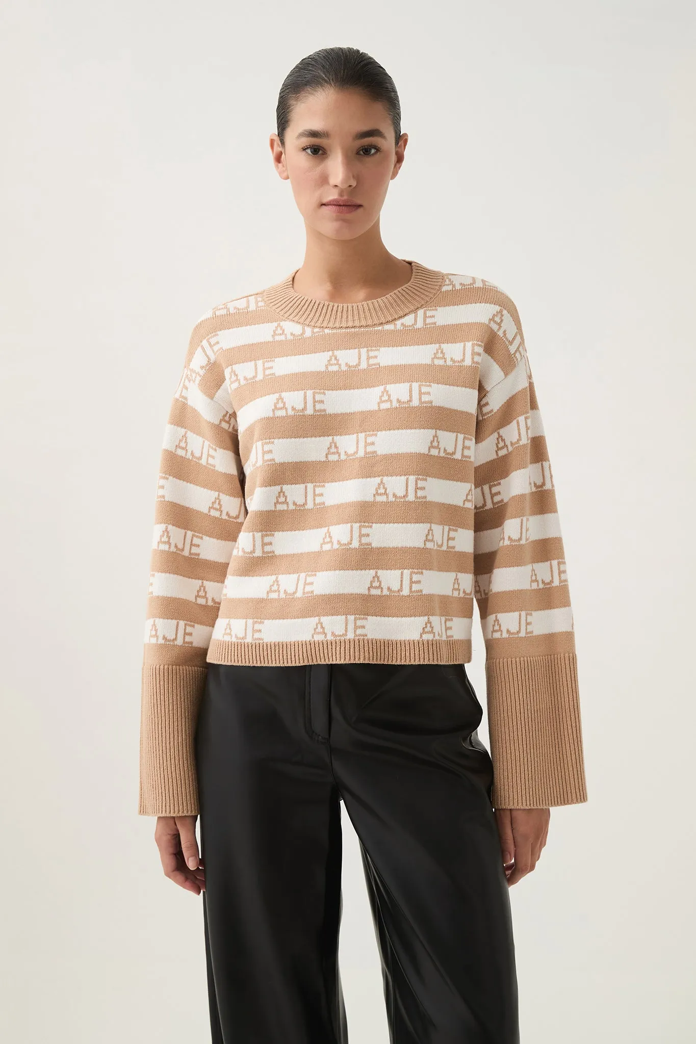 Story Oversized Striped Knit