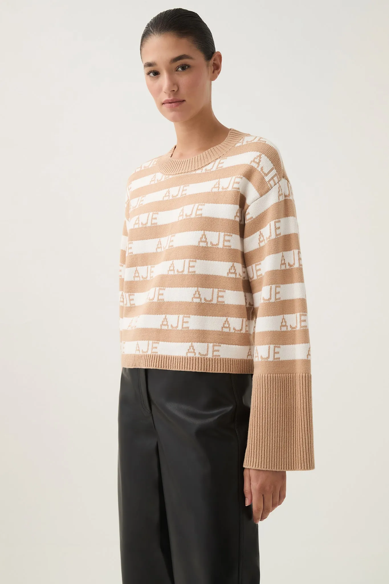 Story Oversized Striped Knit