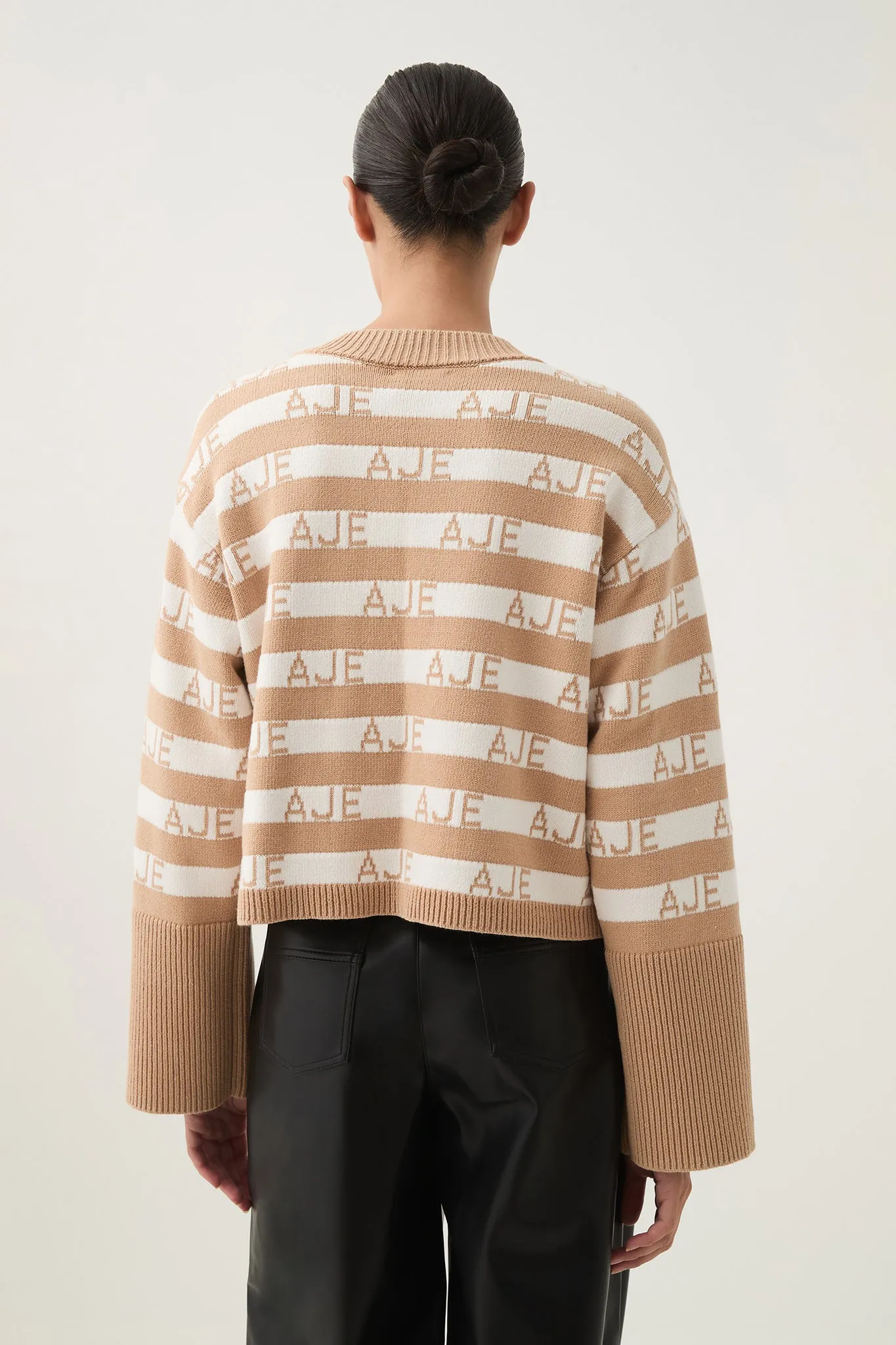 Story Oversized Striped Knit