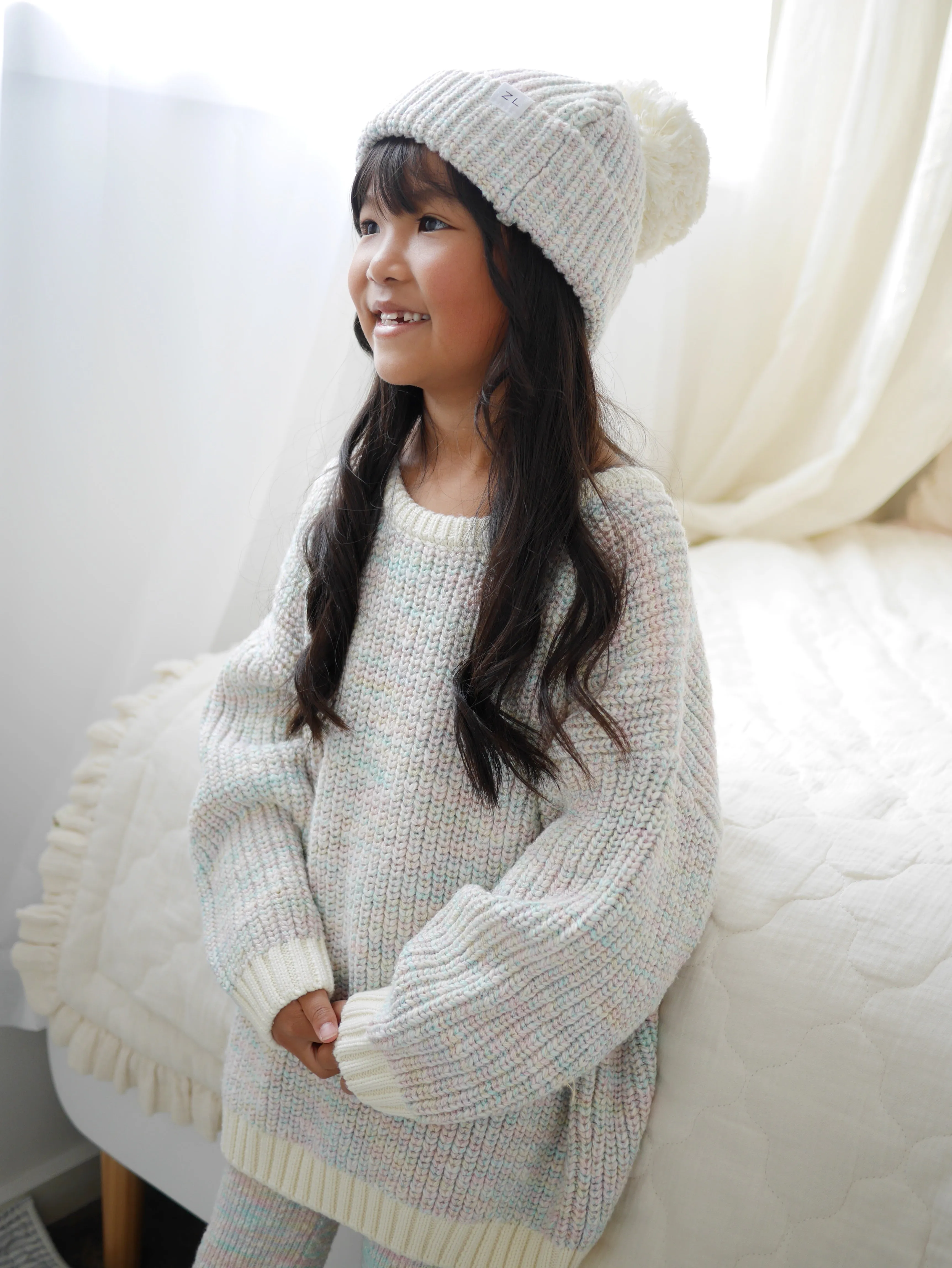SUPER CHUNKY KNIT JUMPER | SPRINKLE (KIDS)