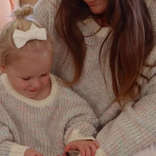 SUPER CHUNKY KNIT JUMPER | SPRINKLE (KIDS)