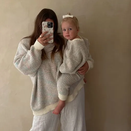 SUPER CHUNKY KNIT JUMPER | SPRINKLE (KIDS)