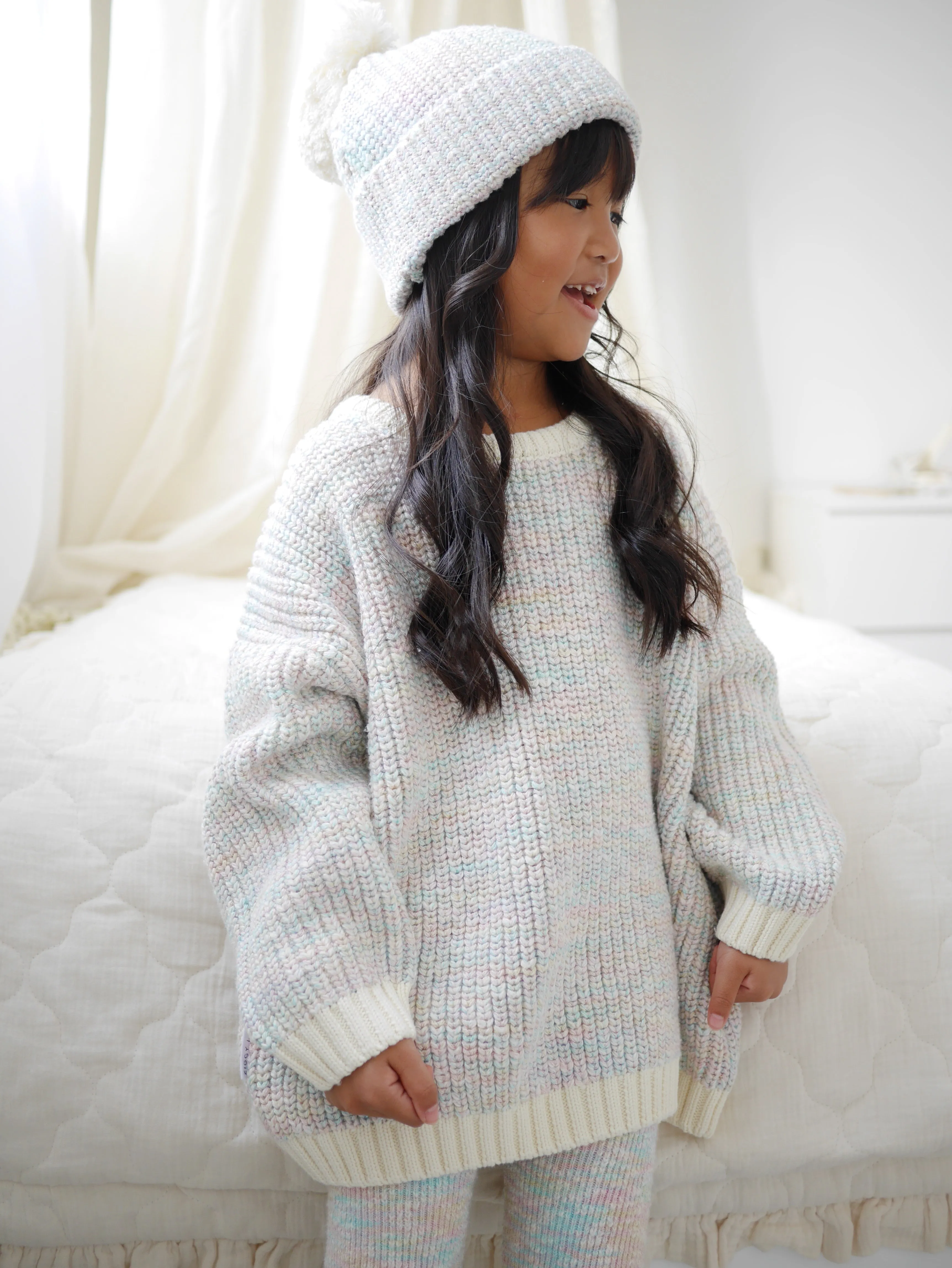 SUPER CHUNKY KNIT JUMPER | SPRINKLE (KIDS)