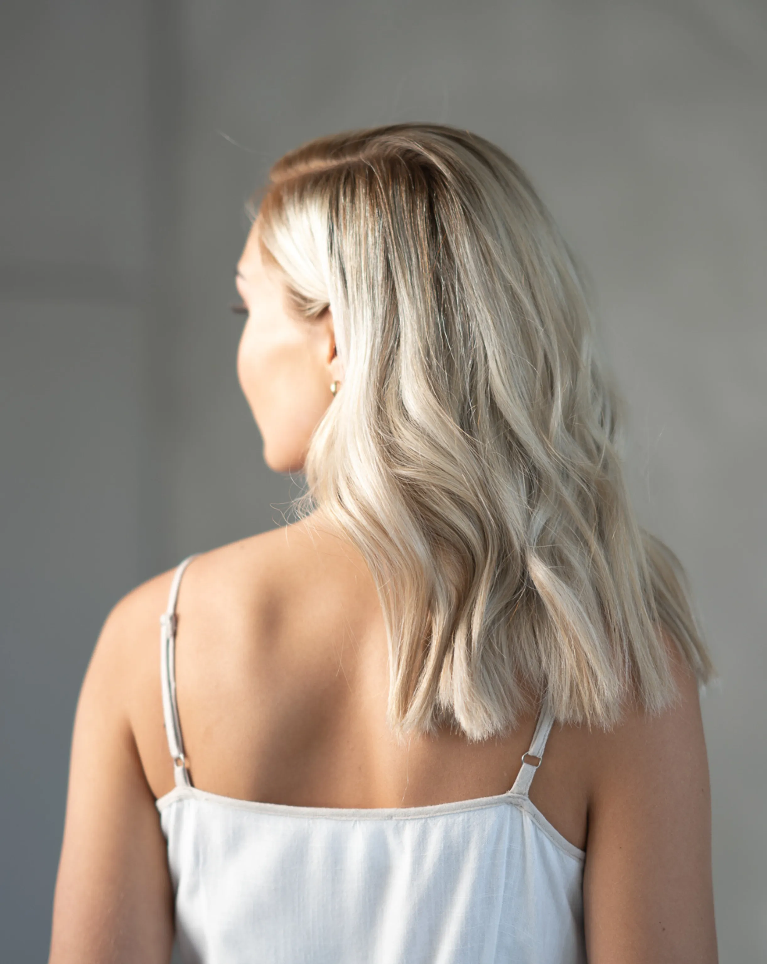 Suri Strappy Dress | White & Beige