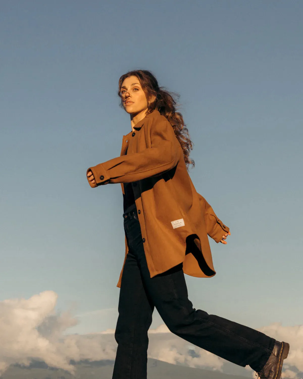 The Painters Coat in Timber- LIMITED SIZES