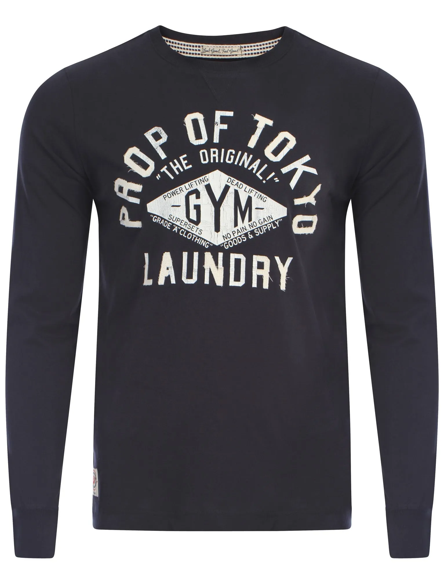 Tokyo Laundry Gym long sleeved top navy