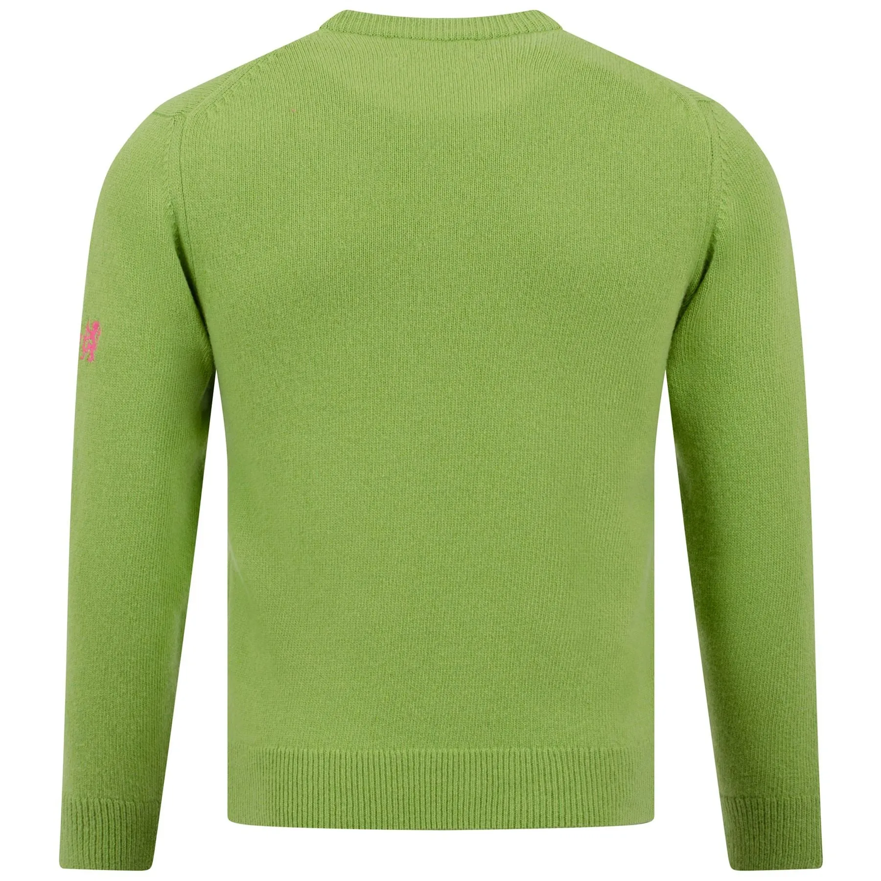Unisex Heritage Diamond Intarsia Knit Field Green/Ivory - SS23