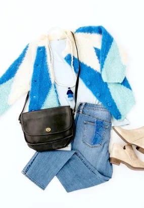 Vintage Mohair Cardigan Sweater