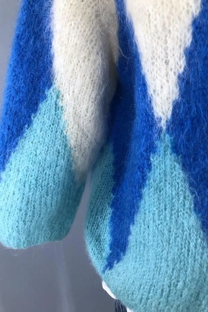 Vintage Mohair Cardigan Sweater