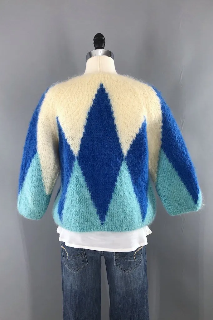 Vintage Mohair Cardigan Sweater
