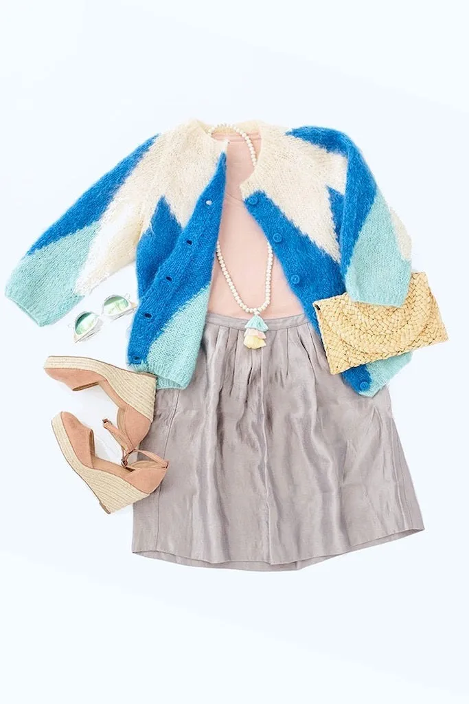 Vintage Mohair Cardigan Sweater