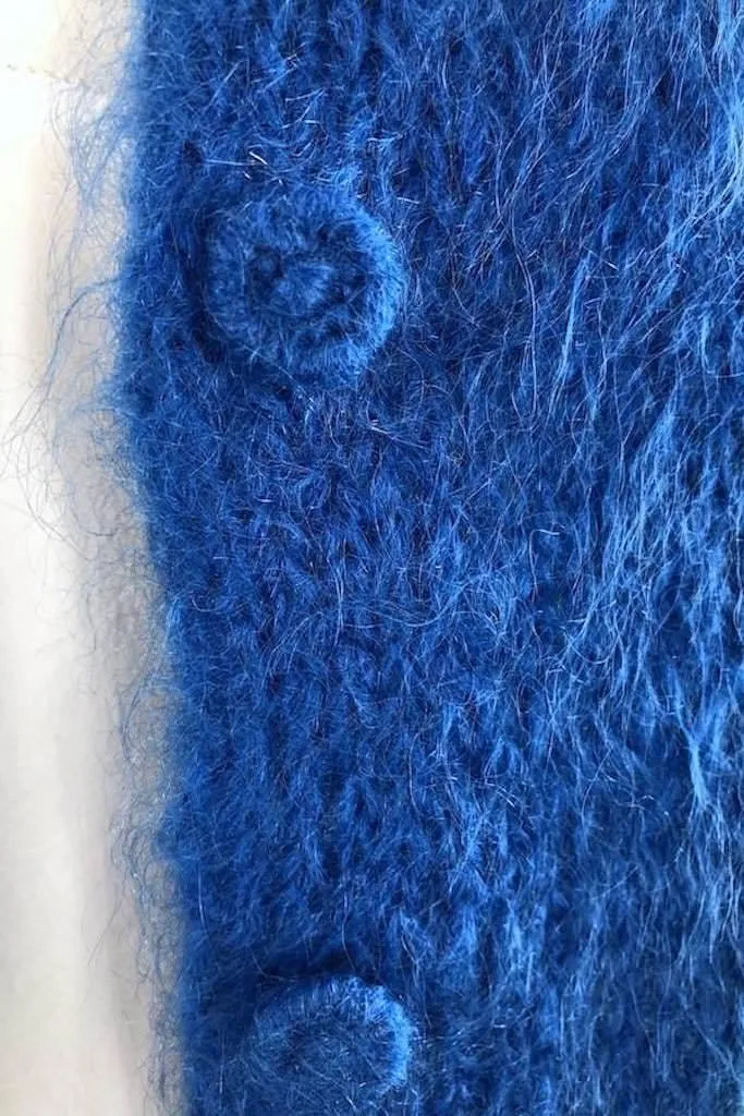 Vintage Mohair Cardigan Sweater
