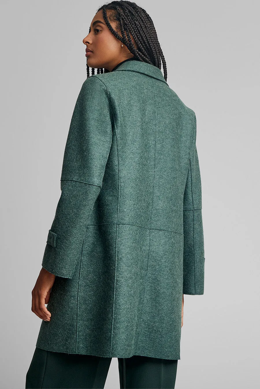 Waranga Coat Alpaca Color Bosque
